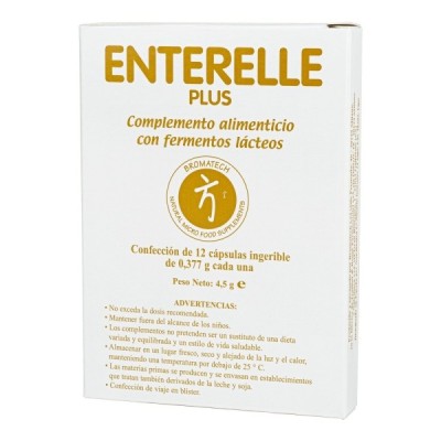 Enterelle Plus 12 Cápsulas